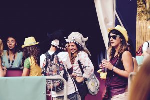 Festivaliers Rock en Seine 2017 cuties shark