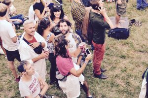 Festivaliers Rock en Seine 2017 Hipsters
