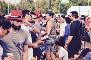 Festivaliers Rock en Seine 2017 Képi Bonobo