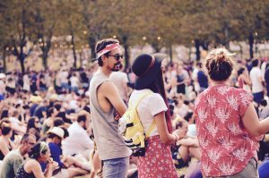 Festivaliers Rock en Seine 2017 Pikachu