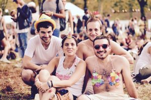 Festivaliers Rock en Seine 2017 licorne