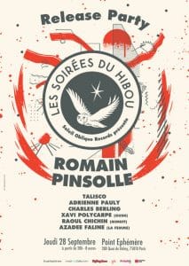 Affiche pour les soirée du Hibou