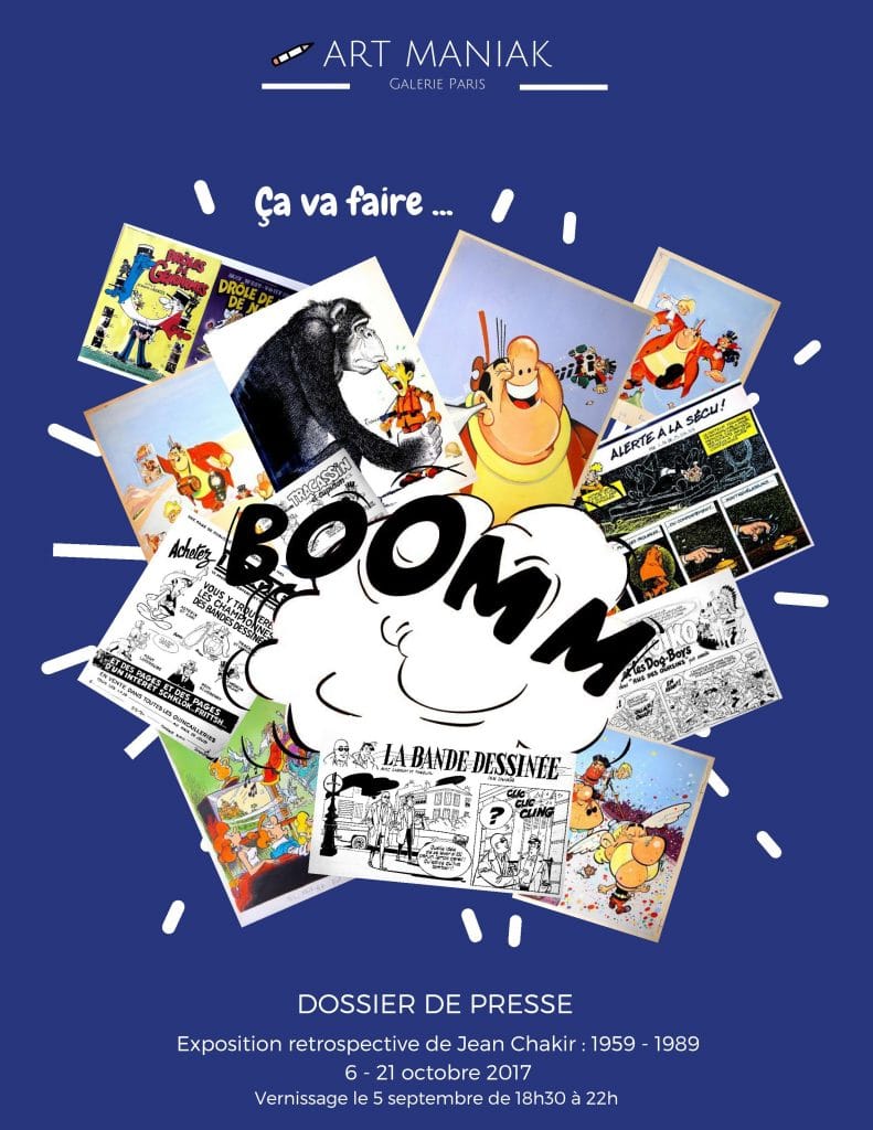 Vernissage de l’exposition rétrospective de Jean Chakir le 5 octobre