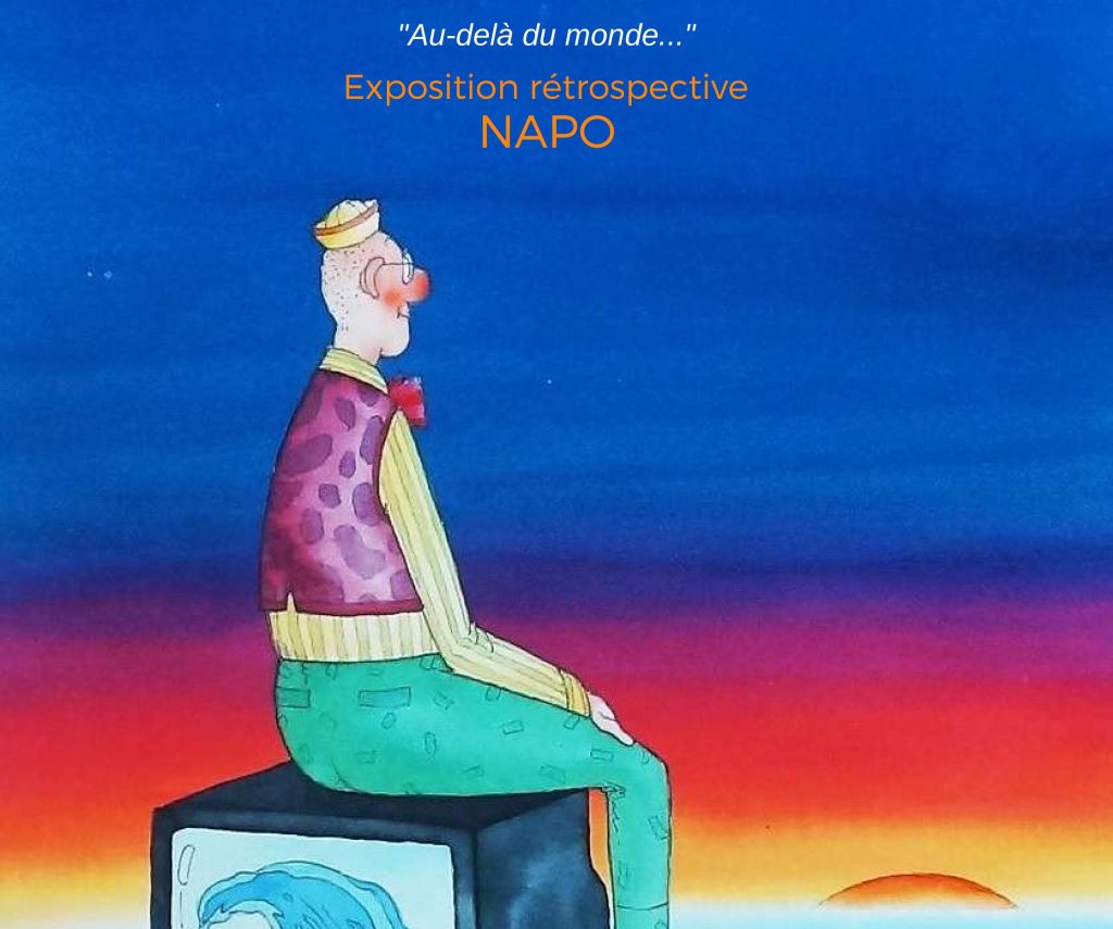 La galerie Art-maniak accueille les planches du dessinateur du Monde et de L’express: Napo