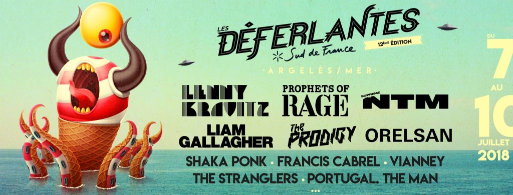Petit guide des concerts à ne pas manquer en 2018 Affiche festival Déferlantes Argelès 2018