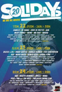 programme solidays 2018