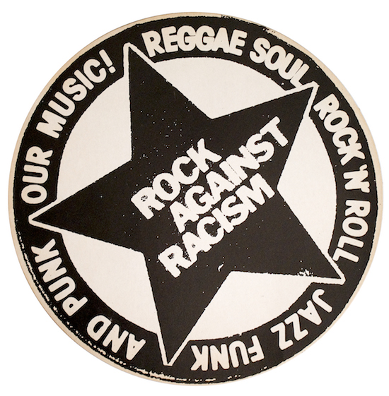 Rock Against Racism Button