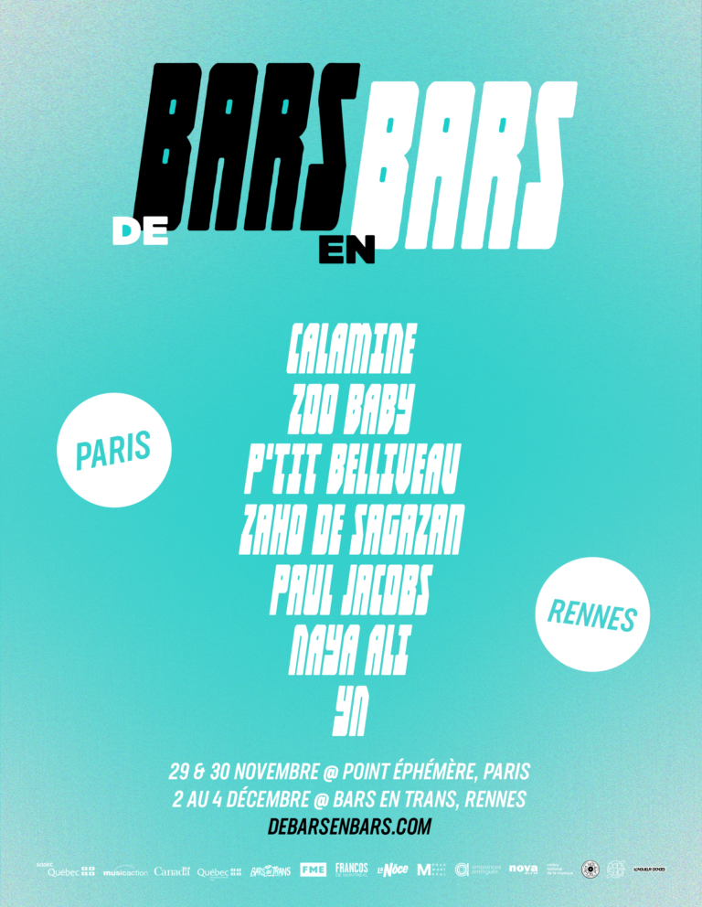 affiche de bars en bars