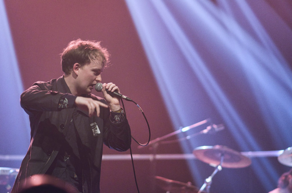 Lice en première partie de Sleaford Mods Elysee Montmartre