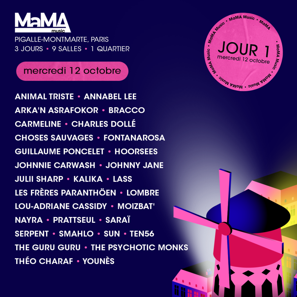 MaMA Festival 2022 12 octobre