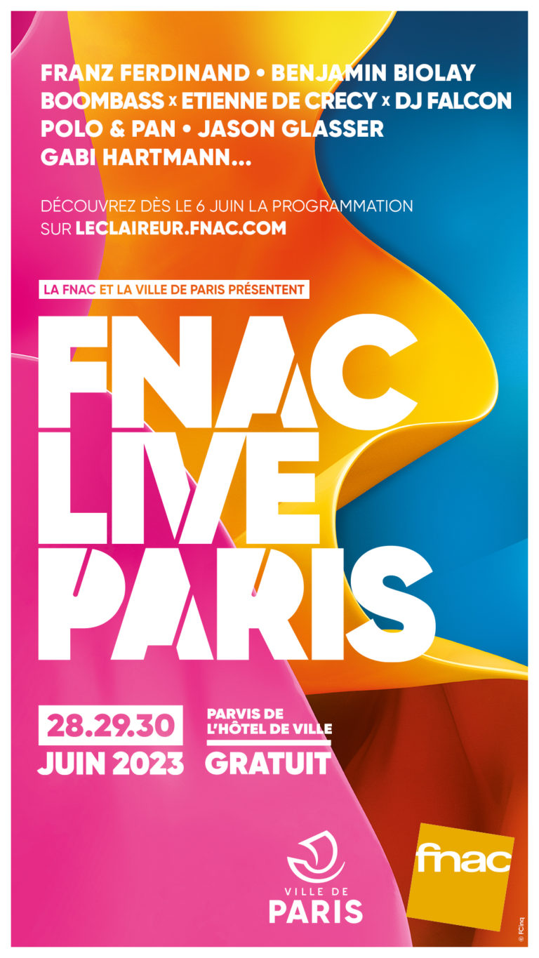 Festival Fnac Live 2023 : de très beaux premiers noms dont Franz Ferdinand Fnac live 2023