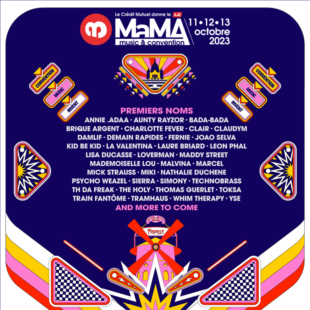MaMA Festival 2023 annonce