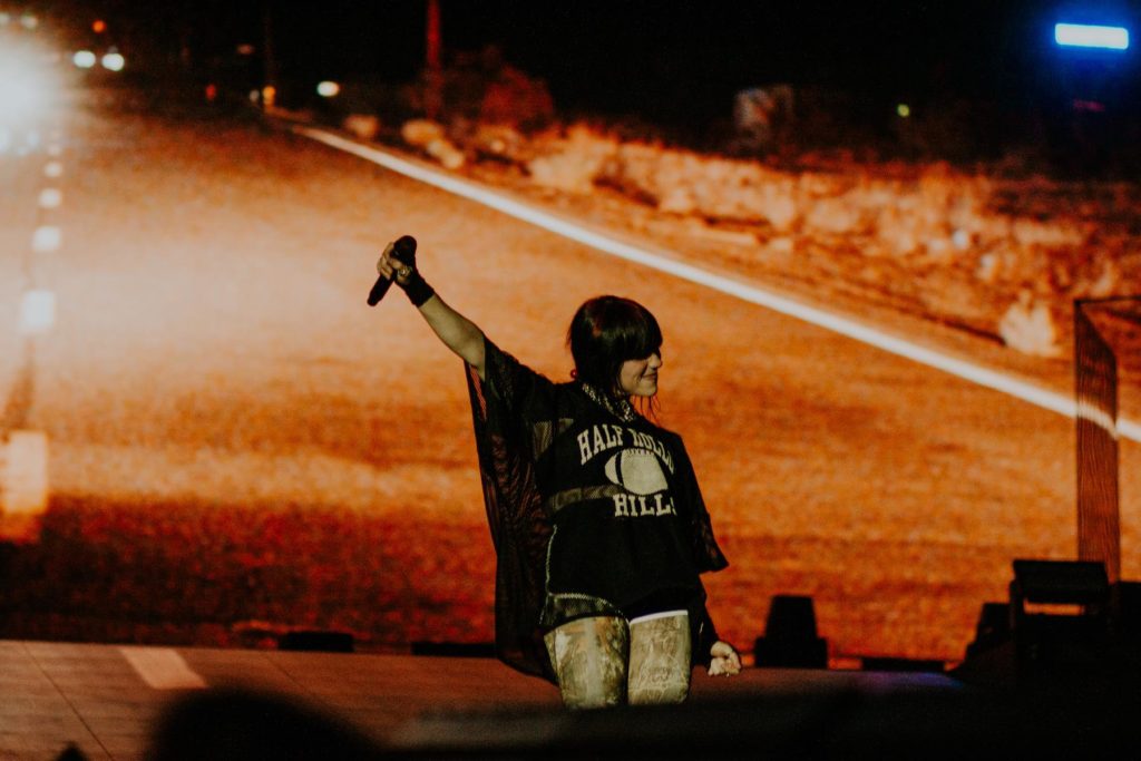 Billie Eilish @Rock en Seine - crédit : Louis Comar