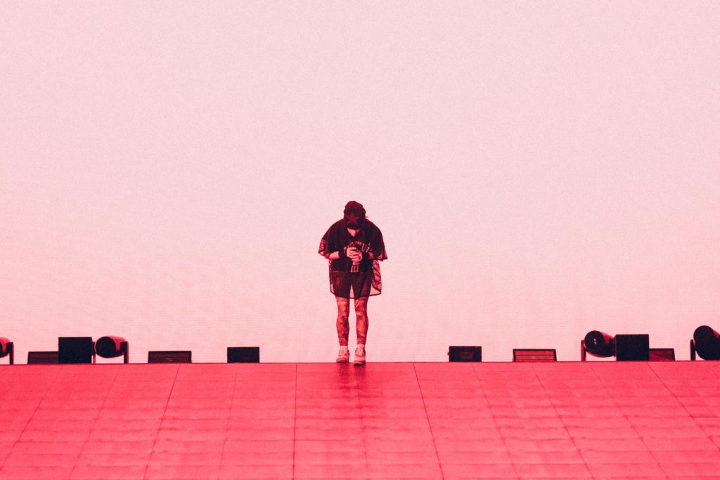 Billie Eilish @Rock en Seine - crédit : Louis Comar