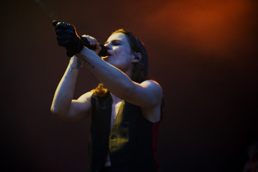 Christine and the Queens Rock en Seine @ Pénélope Bonneau Rouis