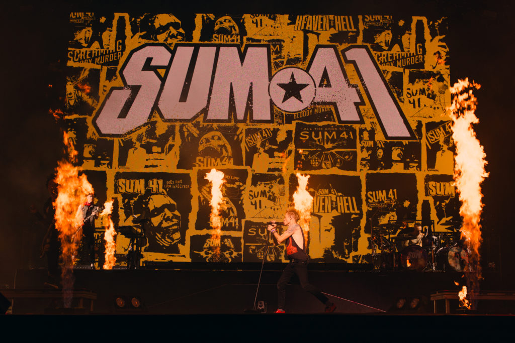 SUM 41 - Paris La Defense Arena 2024 _ Crédit photo : Louis Comar