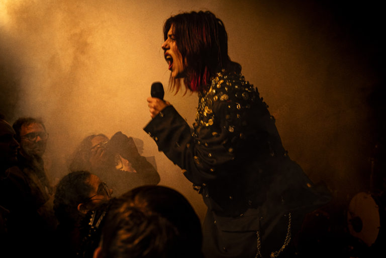 Sylvie Kreusch à la Maroquinerie : I have a Kreusch on you (and I just can’t hide it)! Sylvie Kreusch - La Maroquinerie - Crédit photo : Pénélope Bonneau Rouis