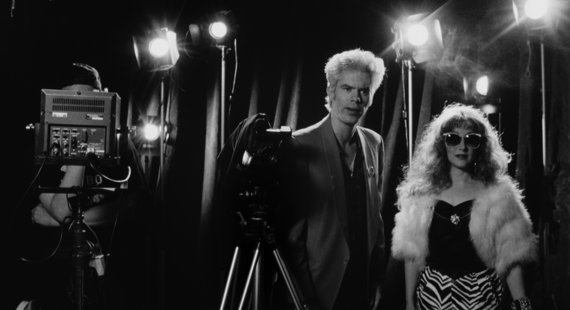 Jim Jarmusch et Carol Kane dans In The Soup (1992) d'Alexandre Rockwell