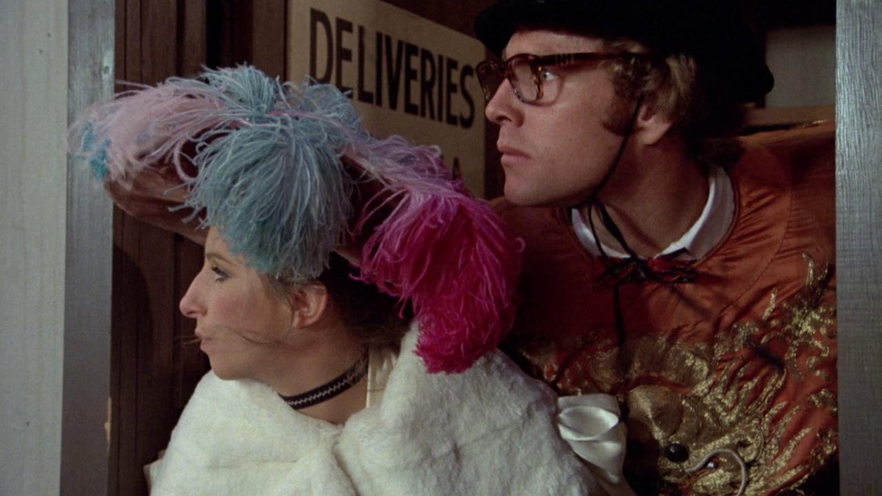 Barbra Streisand et Ryan O'Neal dans What's Up, Doc? de Peter Bogdanovitch