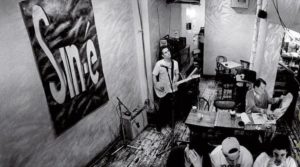 Jeff Buckley par Merri Cyr, 1992/3 pour la couverture de l'EP "Live at Sin-é"