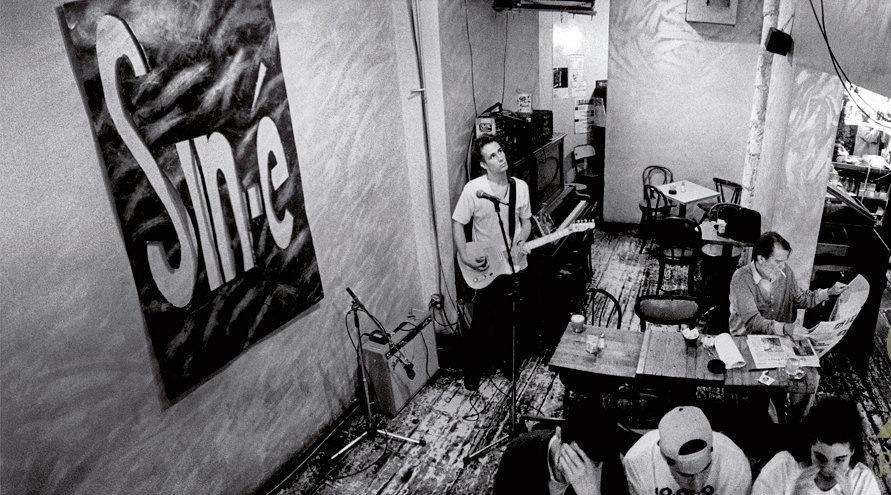 Jeff Buckley par Merri Cyr, 1992/3 pour la couverture de l'EP "Live at Sin-é"