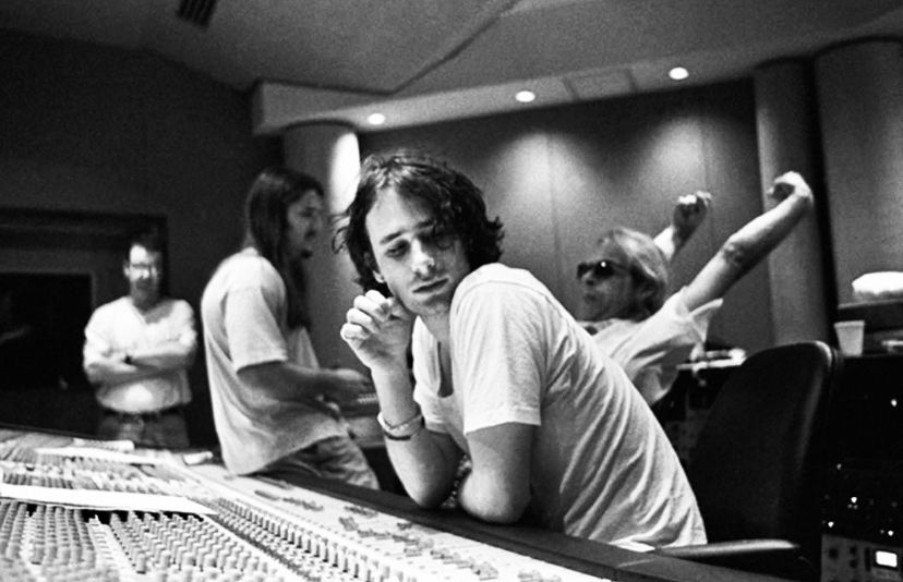 Jeff Buckley en studio pour "Grace" en 1994 par Merri Cyr