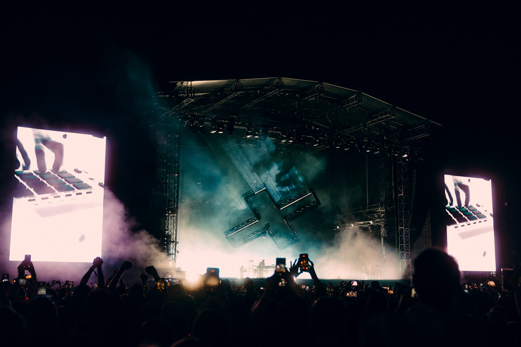 We Love Green 2026 - Jour 3 - The XX - Crédit photo : Louis Comar