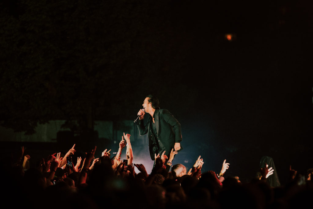 NICK CAVE AND THE BAD SEEDS à Rock enn Seine photo : Louis Comar