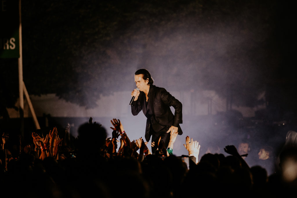 NICK CAVE AND THE BAD SEEDS à Rock enn Seine photo : Louis Comar