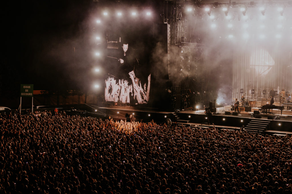 NICK CAVE AND THE BAD SEEDS à Rock enn Seine photo : Louis Comar