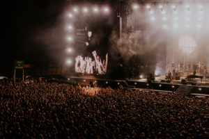 NICK CAVE AND THE BAD SEEDS à Rock enn Seine photo : Louis Comar