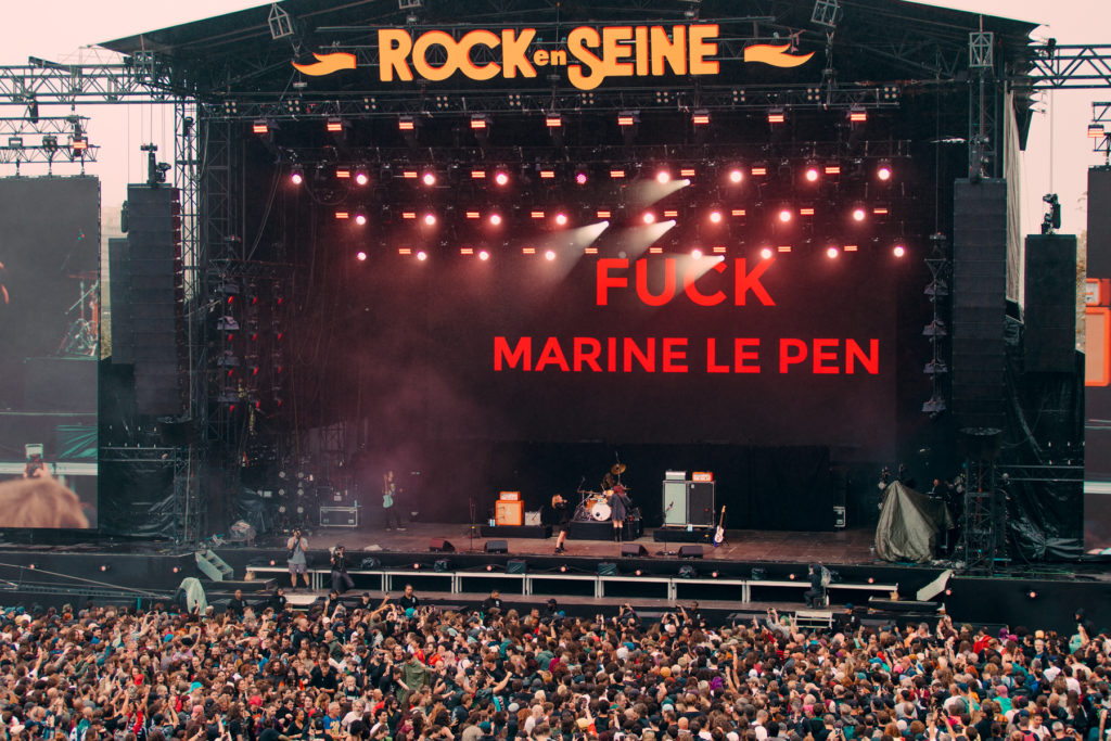 Lambrini girls à Rock en SeinePhoto : Louis Comar